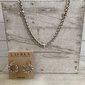Ralph Lauren Necklace and Earring Set